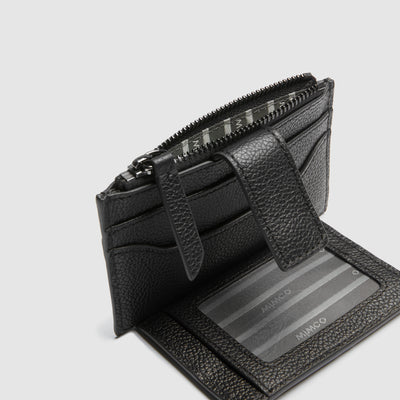 Classico Duo Card Wallet - Black Gunmetal