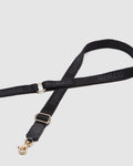 Tech Webbing Bag Strap - Black Light Gold