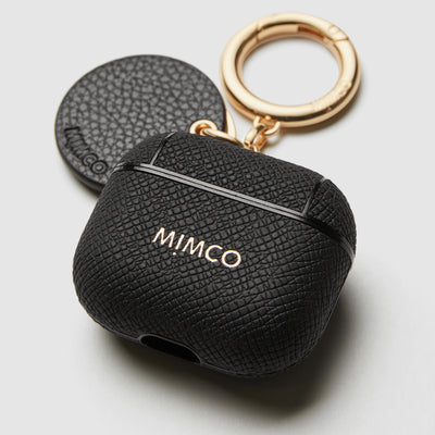 Mimpod Airpod 3 Keyring Case - Black Light Gold
