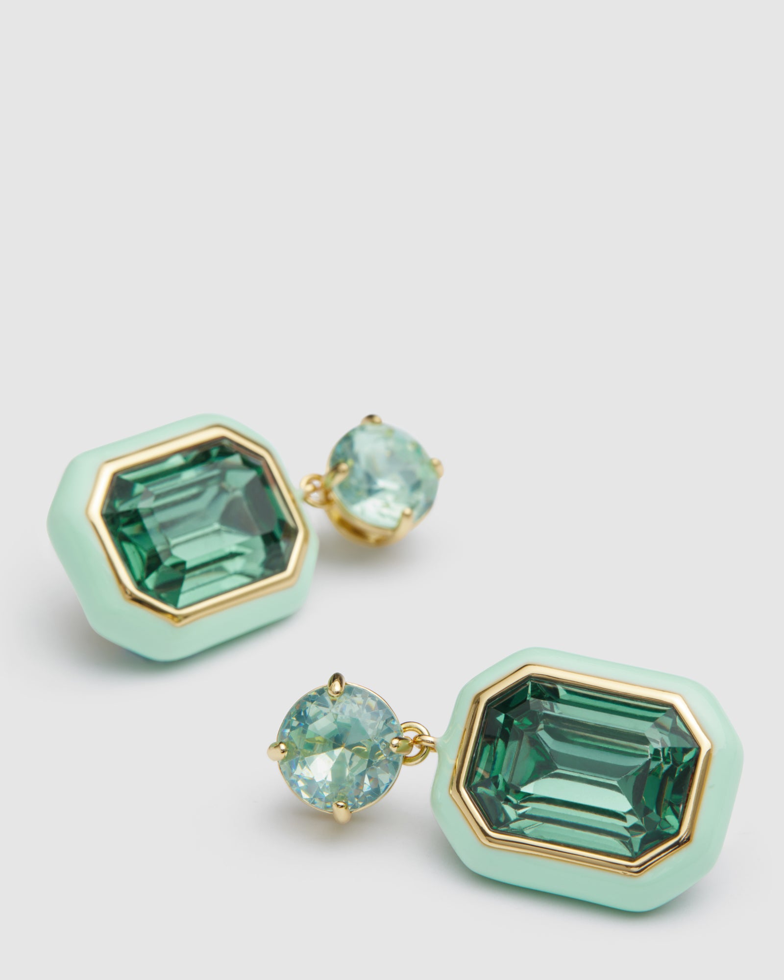 Fascinate Earrings - Celery
