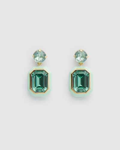Fascinate Earrings - Celery