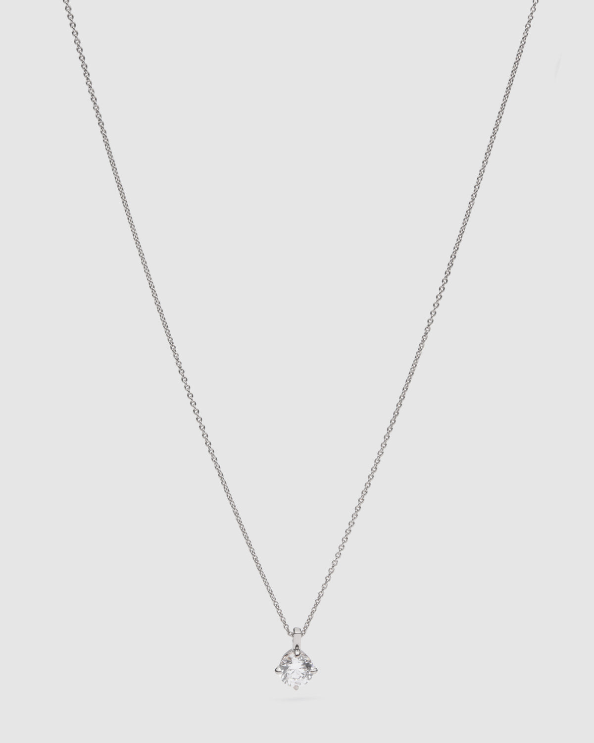 Dia-Mim Necklace - Silver