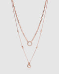 Reflection Necklace - Rose Gold