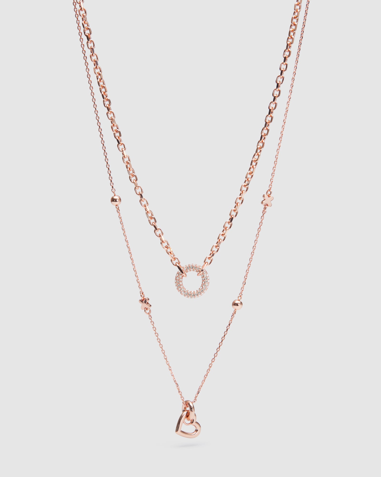 Reflection Necklace - Rose Gold