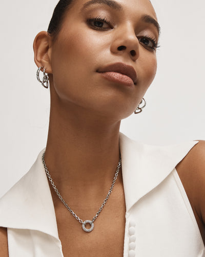 Reflection Necklace - Silver