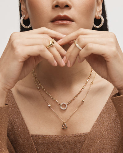 Reflection Necklace - Gold