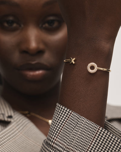 Reflection Cuff Bracelet - Gold