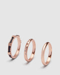 Stargazing Ring Set - Black