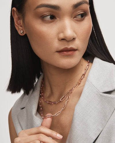 Imagining Necklace - Rose Gold