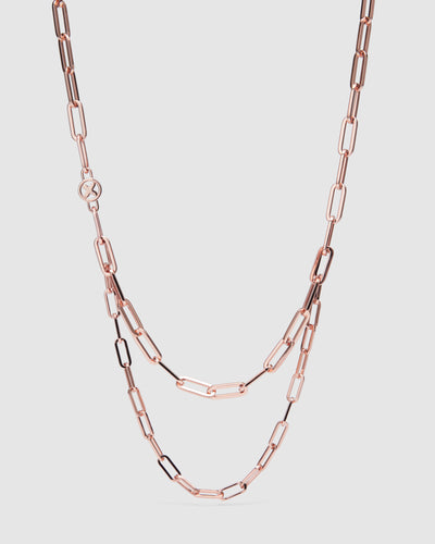 Imagining Necklace - Rose Gold
