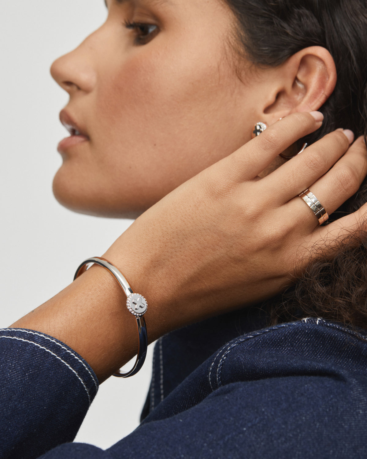 Figment Bangle - Silver