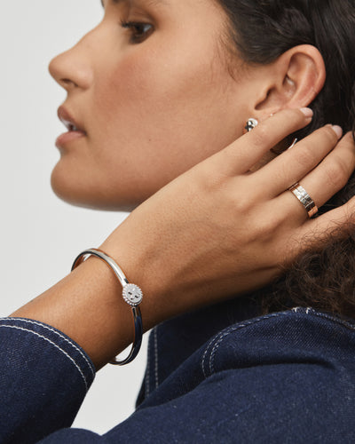 Figment Bangle - Silver