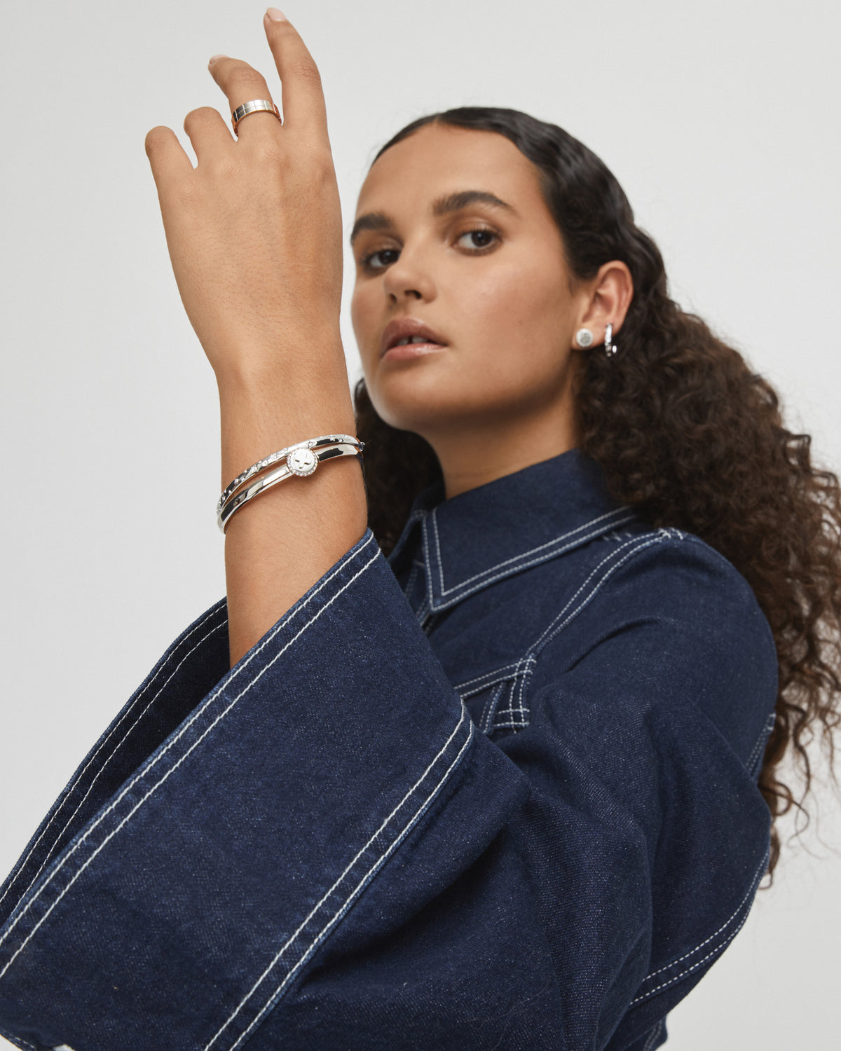 Figment Bangle - Silver