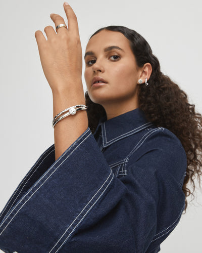 Figment Bangle - Silver