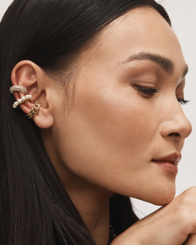 Deja Vu Ear Cuff Set - Gold