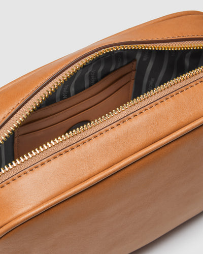 Mim-Mazing Crossbody Bag - Caramel
