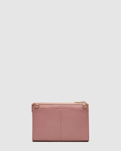 Classico Zip Medium Pouch - Spiced Rose