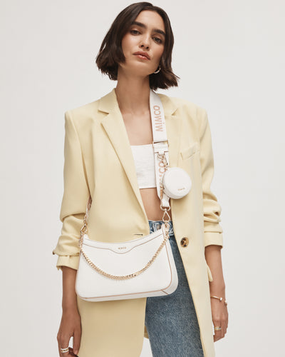 Jett Crossbody Bag - White