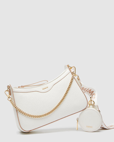 Jett Crossbody Bag - White