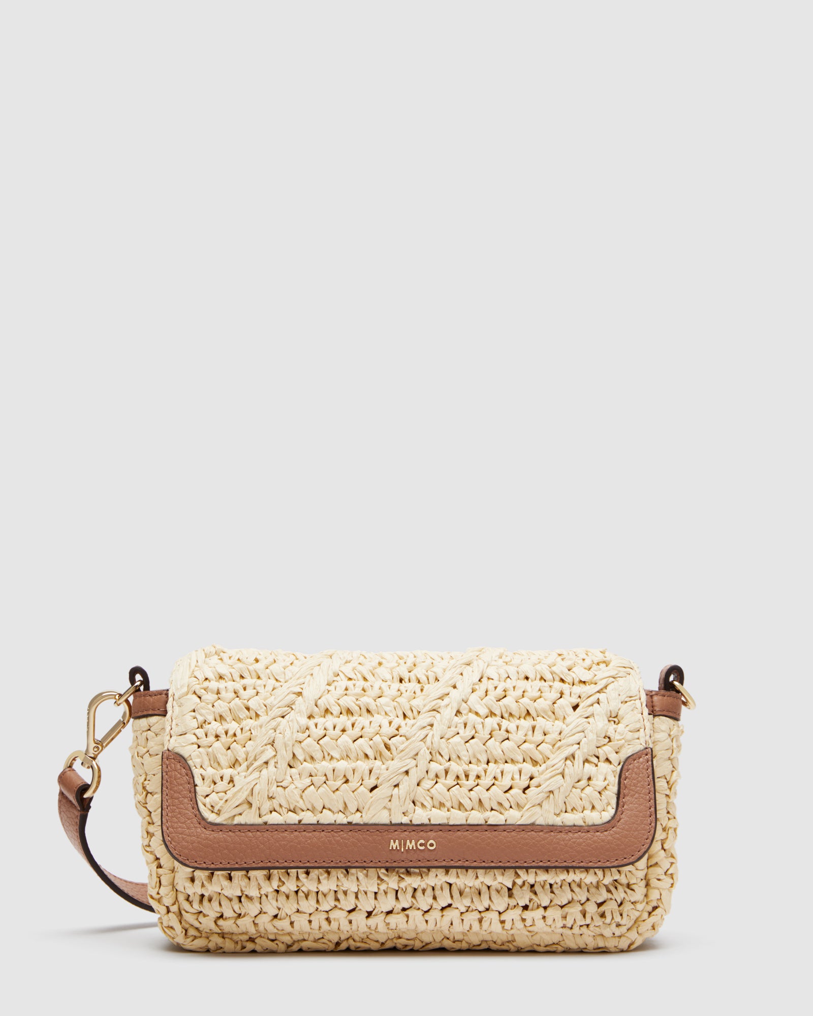 Promenade Crossbody Bag - Natural Caramel