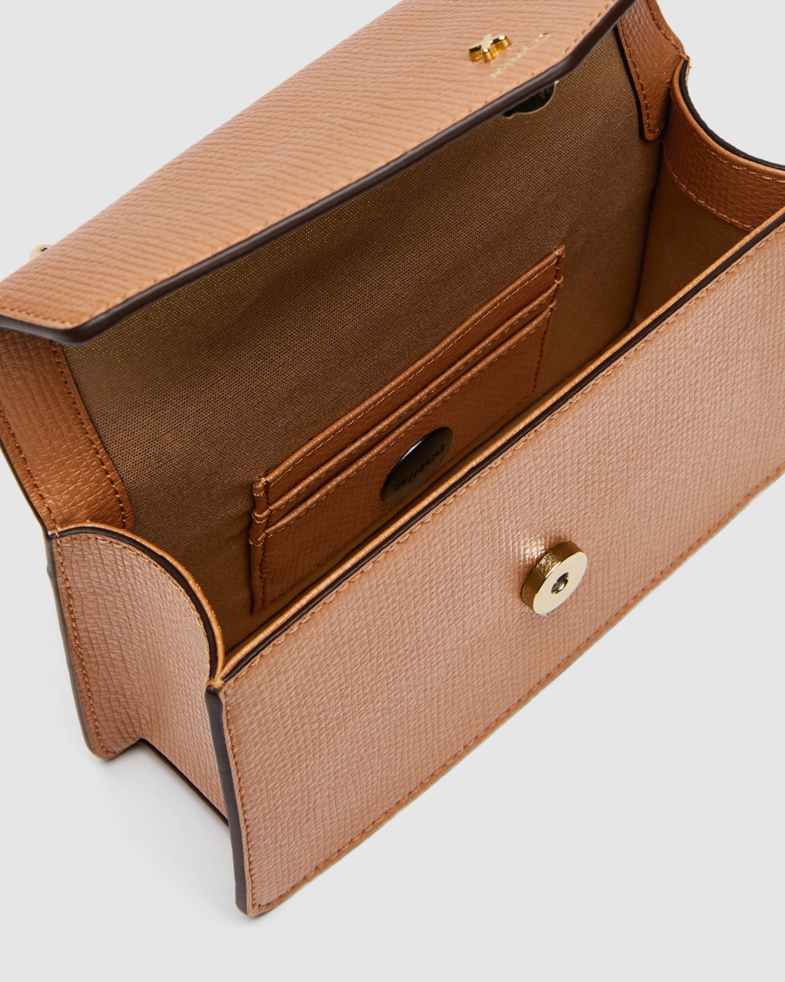 D-Vine Grab Crossbody Bag - Caramel