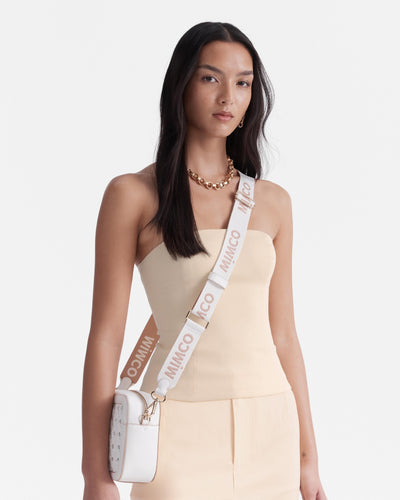 Webbing Bag Strap - White