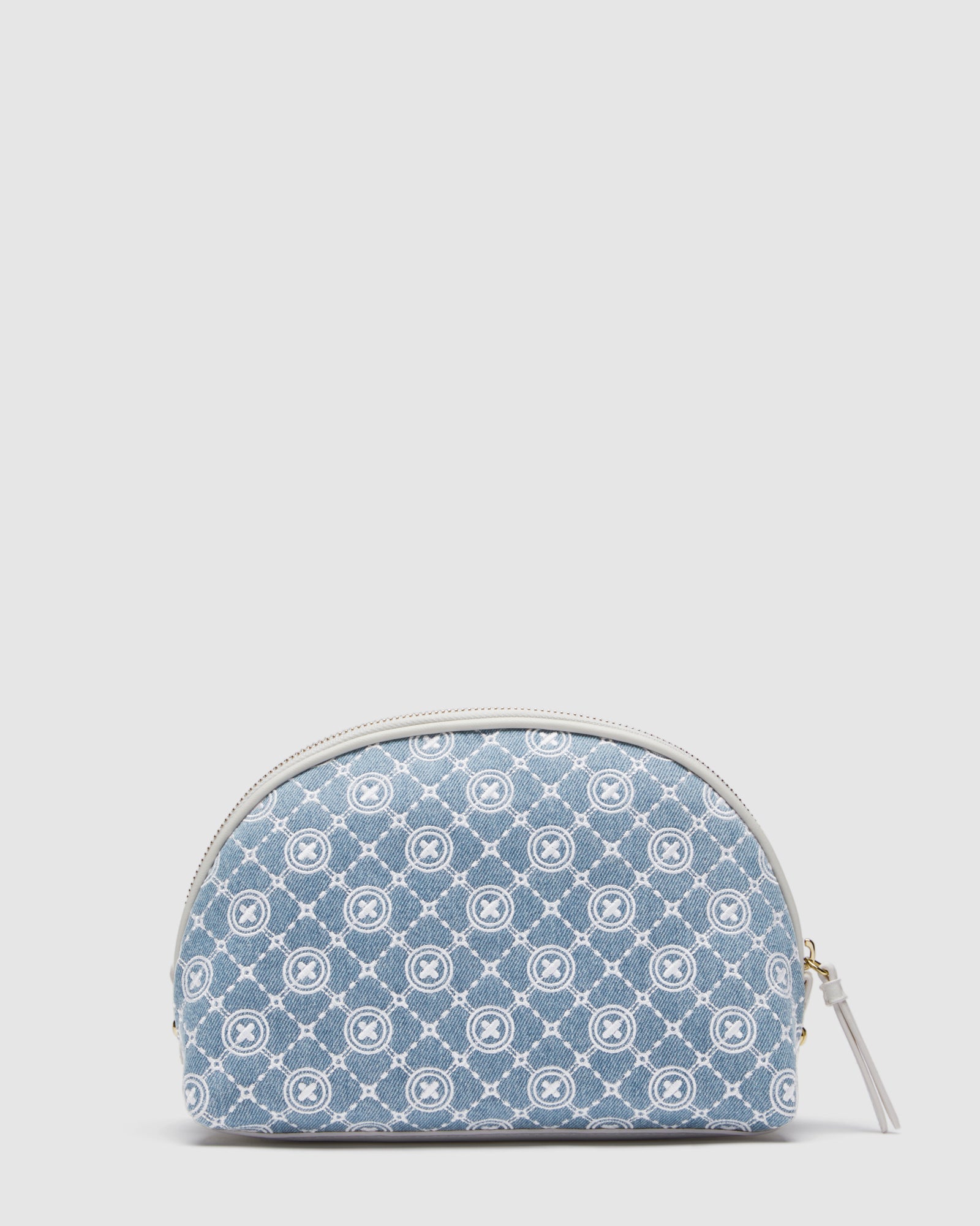 Mim-Gram Cosmetic Case - Washed Denim