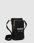 Vacation Water Bottle Crossbody Bag - Black Light Gold