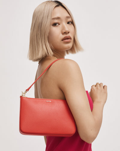 Classico Shoulder Bag - Sunset Orange