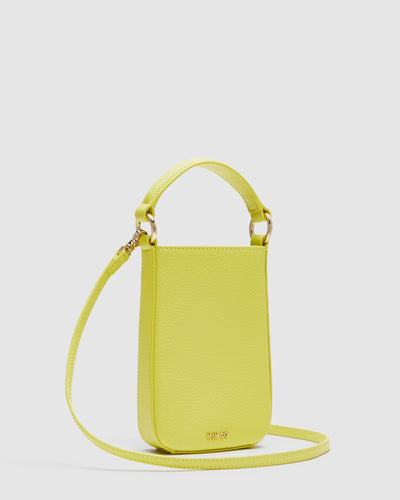 Luna Tech Crossbody Bag - Acid Lime