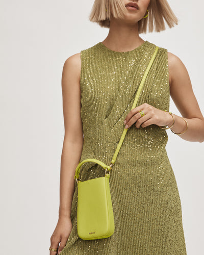 Luna Tech Crossbody Bag - Acid Lime