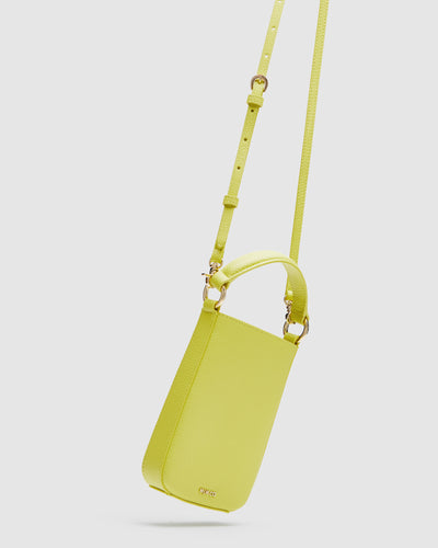 Luna Tech Crossbody Bag - Acid Lime