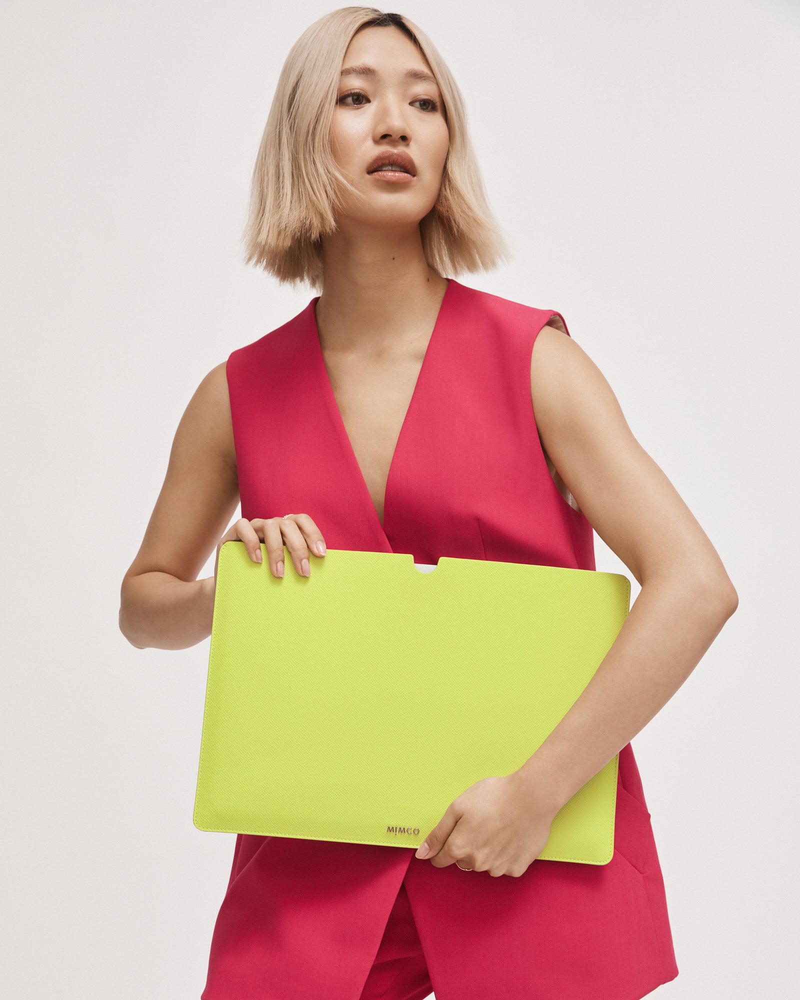 Classico 16-Inch Laptop Slip Case - Acid Lime