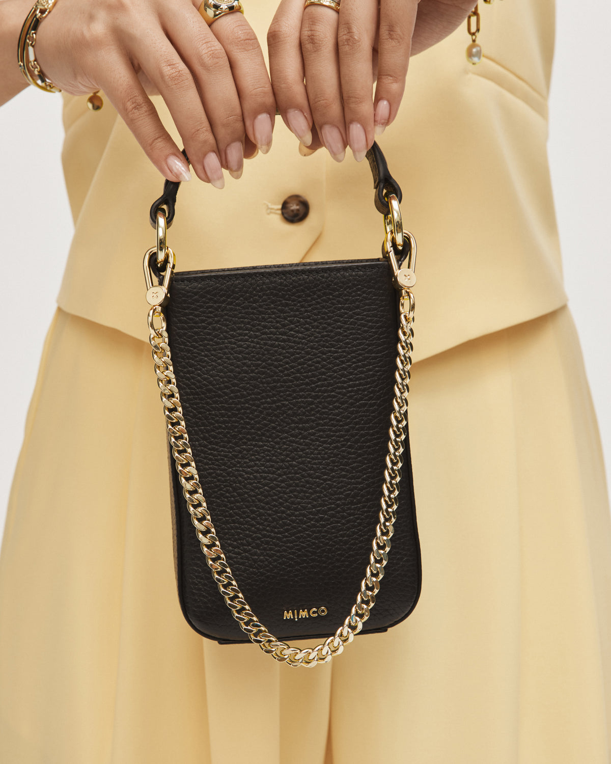 Link Chain Shoulder Bag Strap - Light Gold