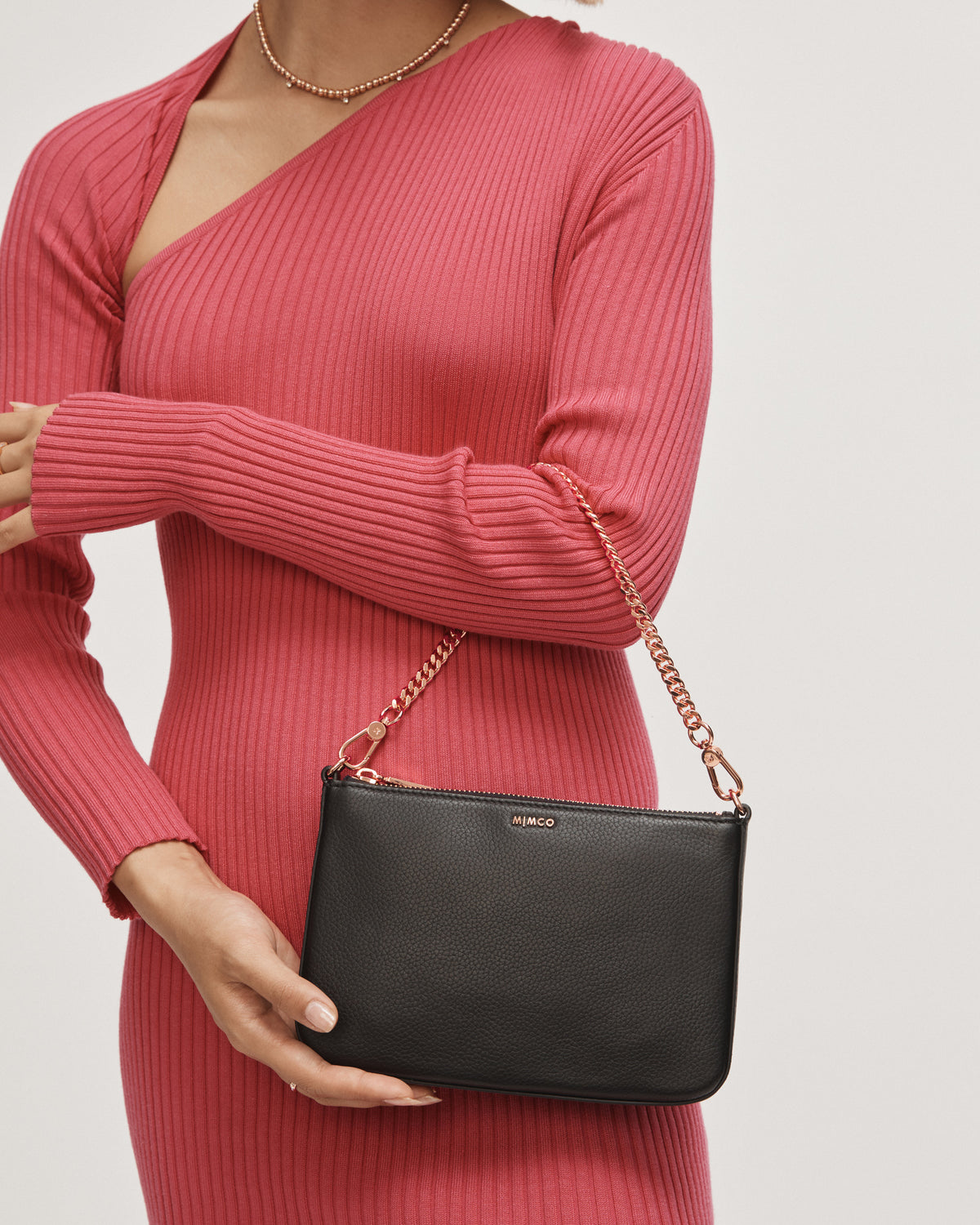 Link Chain Shoulder Bag Strap - Rose Gold