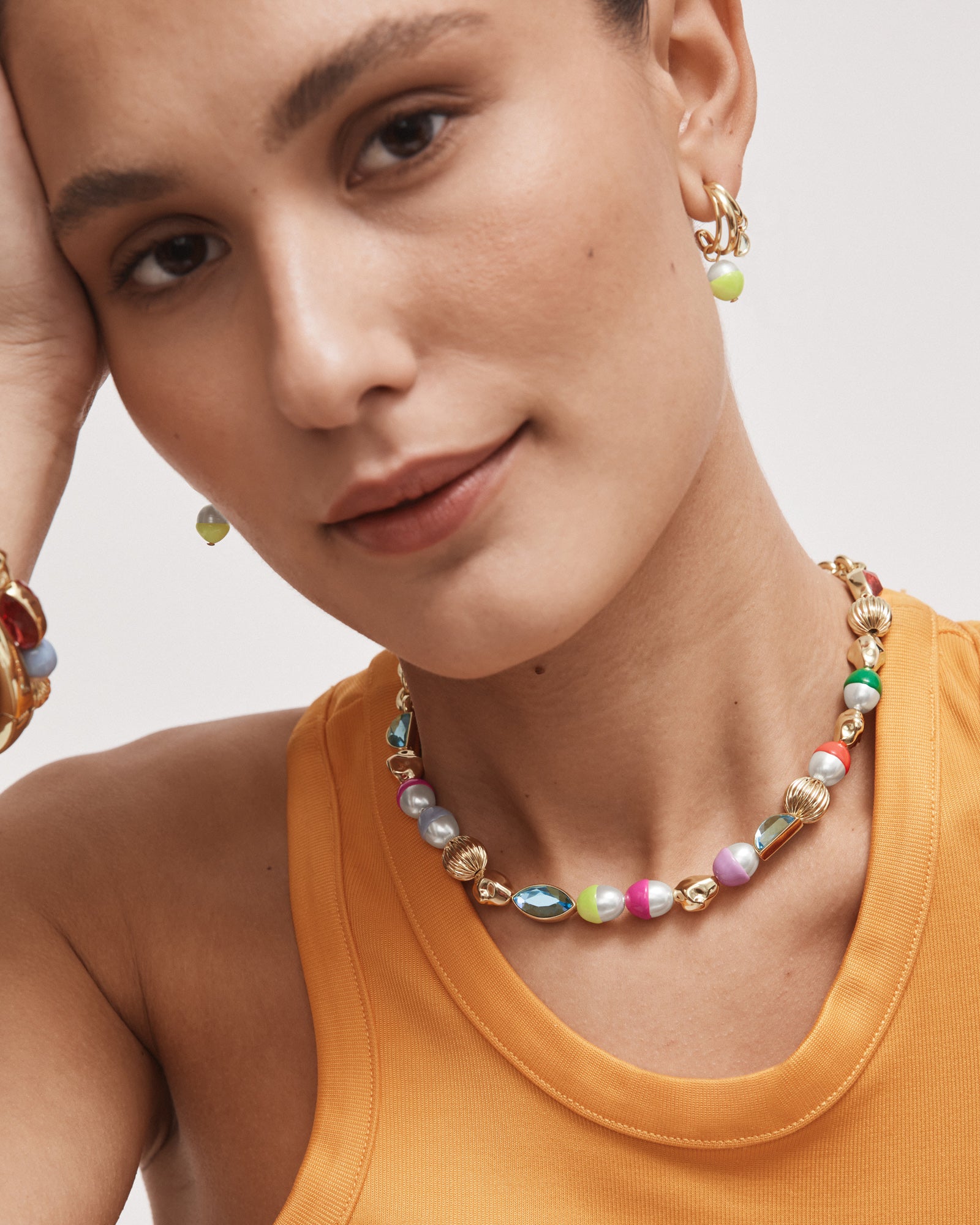 Laguna Choker Necklace - Multicolour