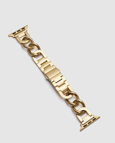 40mm Capri Watch Band - Gold