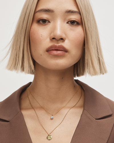Dia-Mim Necklace - Gold