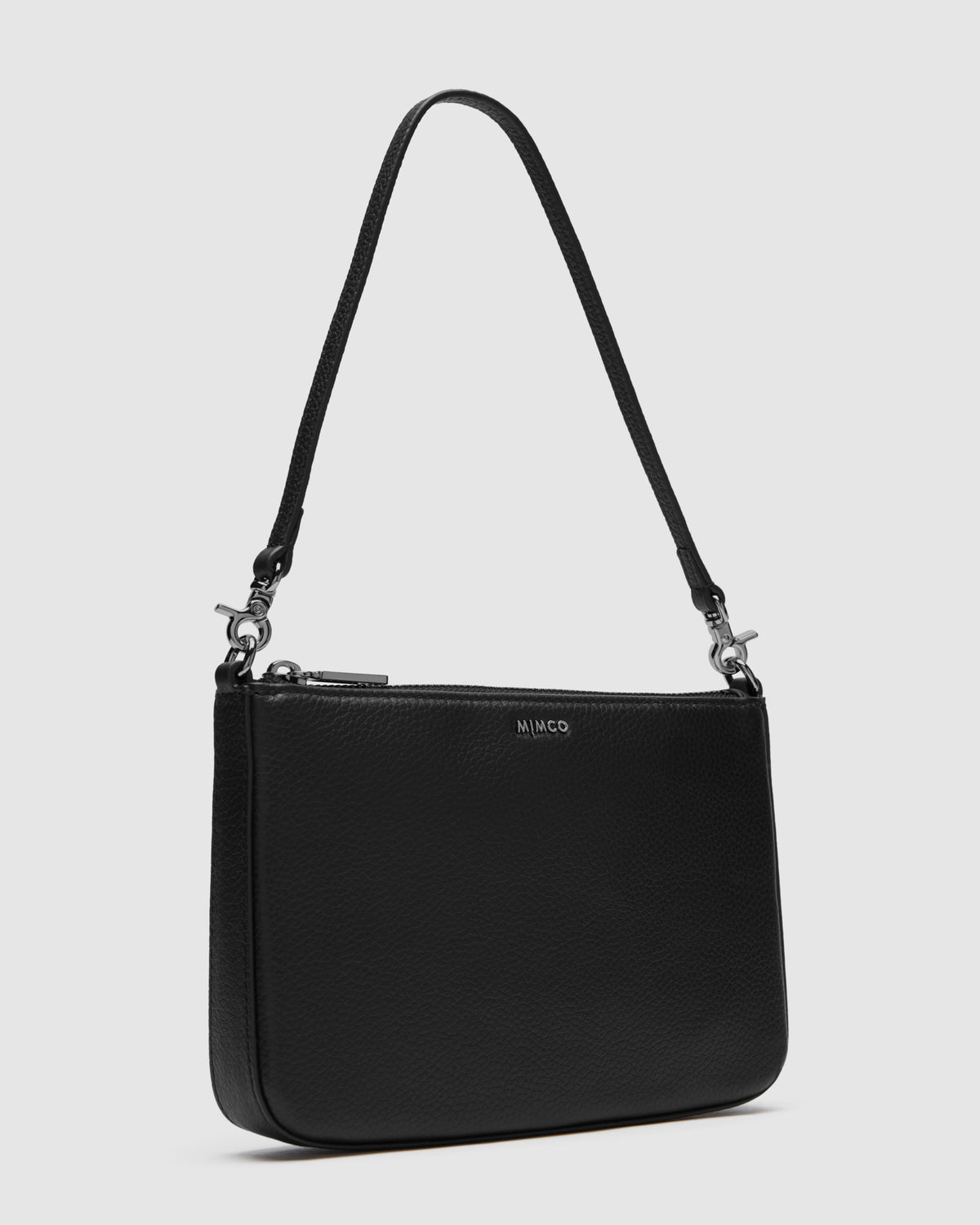 Classico Shoulder Bag - Black Gunmetal