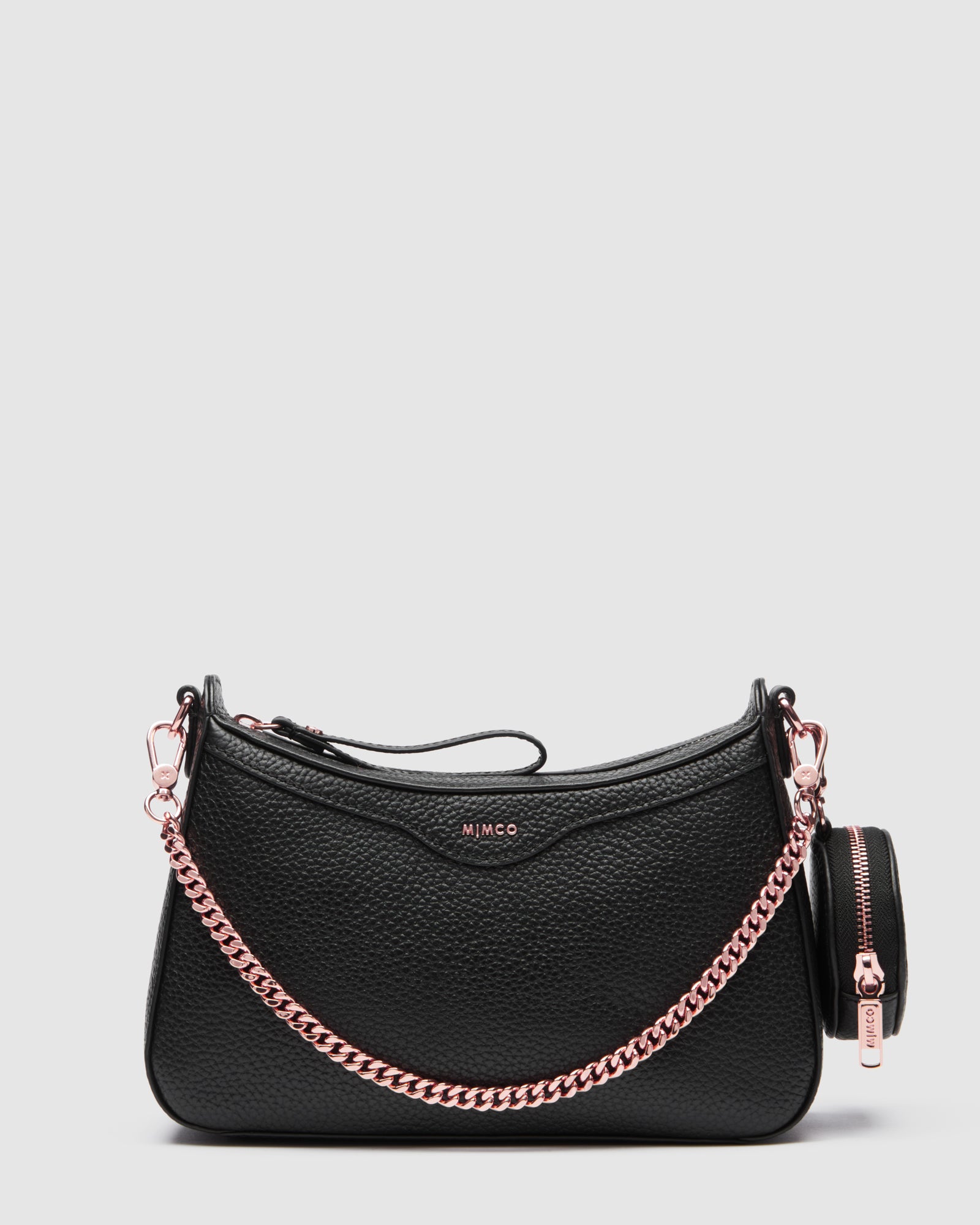 Jett Crossbody Bag - Black Rose Gold