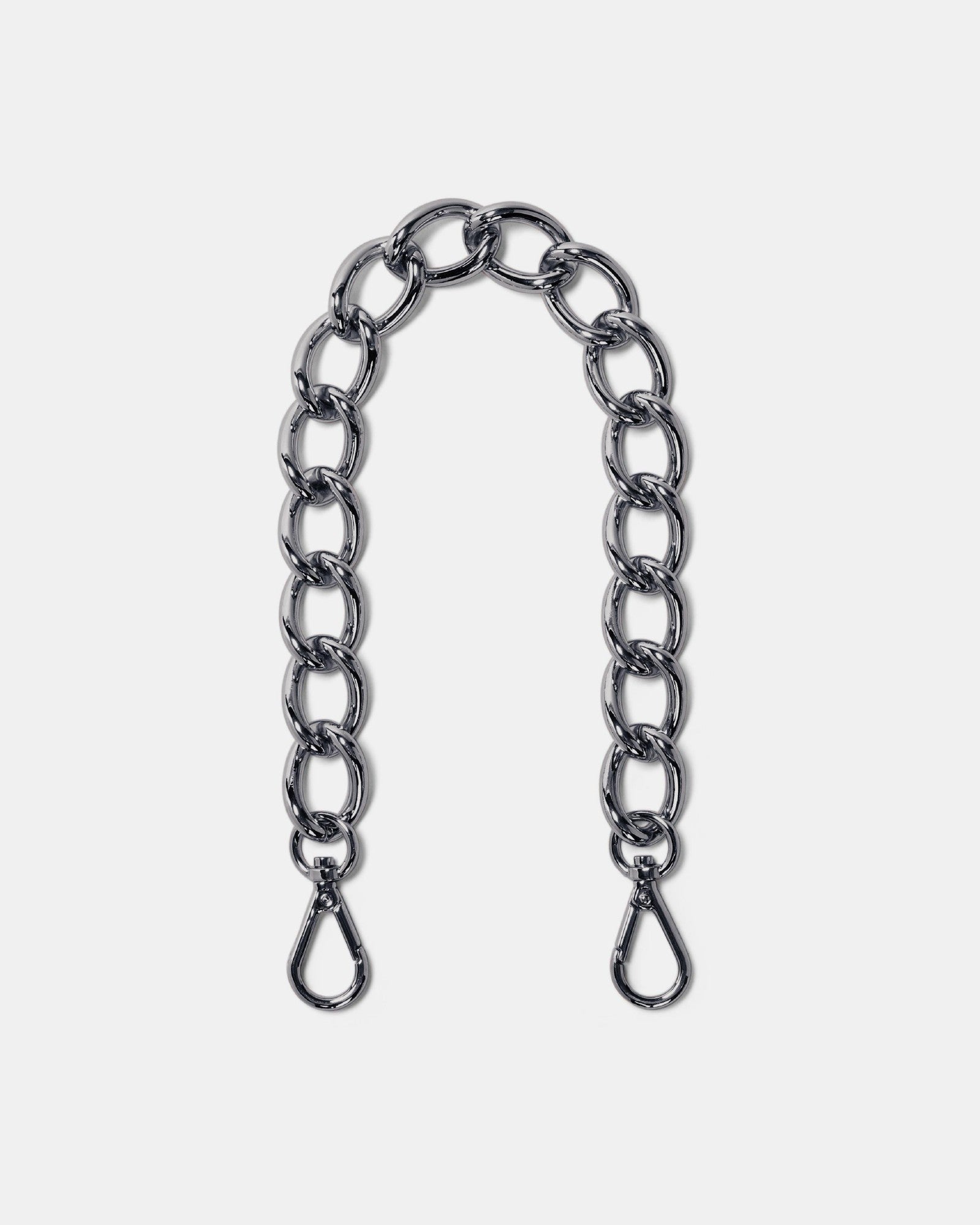 Chunky Chain Shoulder Bag Strap - Gunmetal