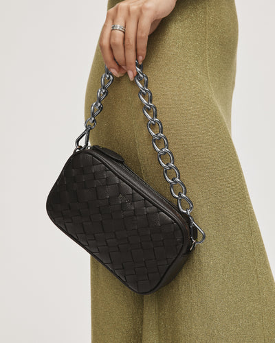 Chunky Chain Shoulder Bag Strap - Gunmetal