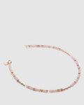 Ecliptic Beaded Necklace - Amaretto