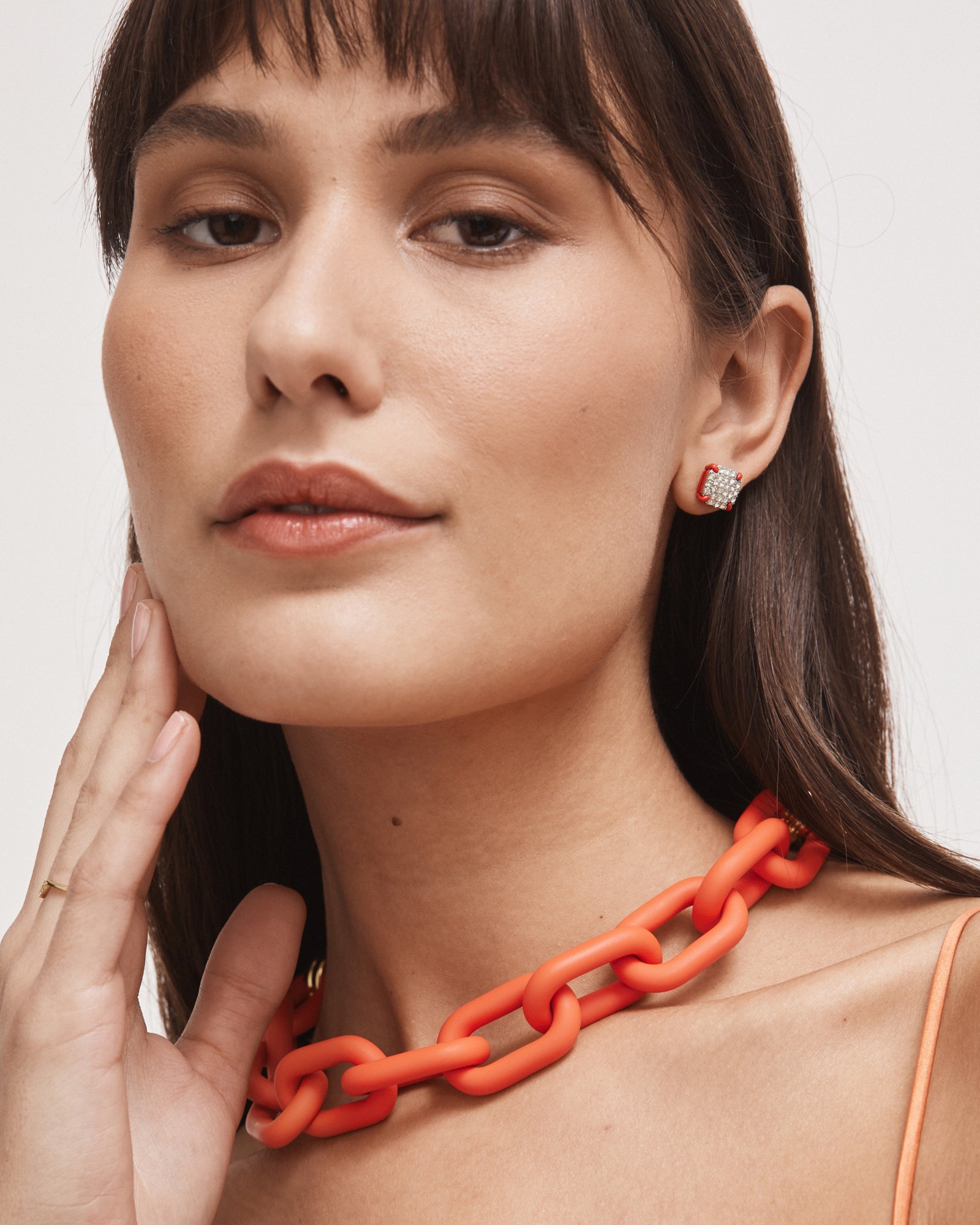 Villa Necklace - Sunset Orange