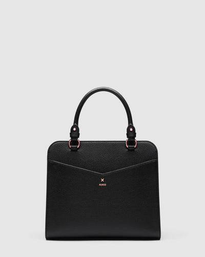 D-Vine Tote Bag - Black Rose Gold