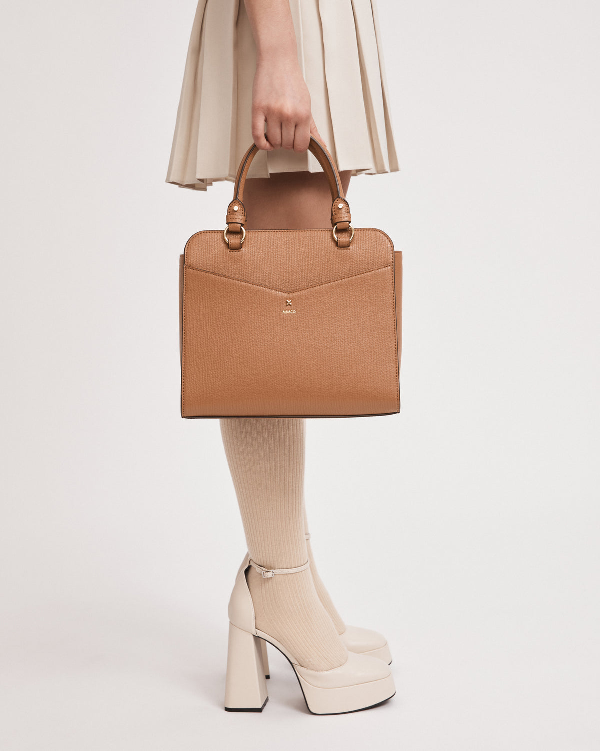 D-Vine Tote Bag - Caramel