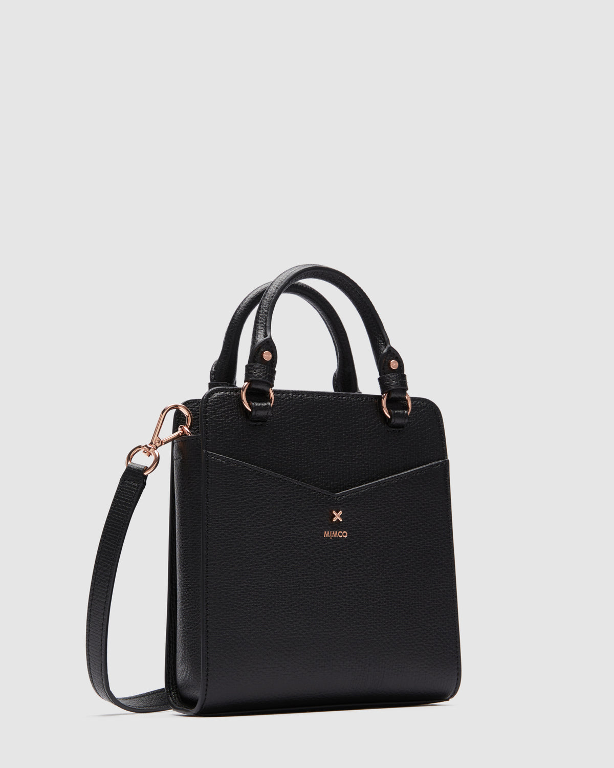 D-Vine Mini Tote Bag - Black Rose Gold