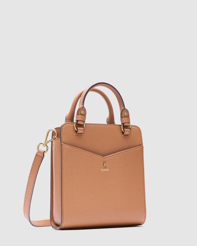 D-Vine Mini Tote Bag - Caramel