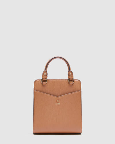 D-Vine Mini Tote Bag - Caramel