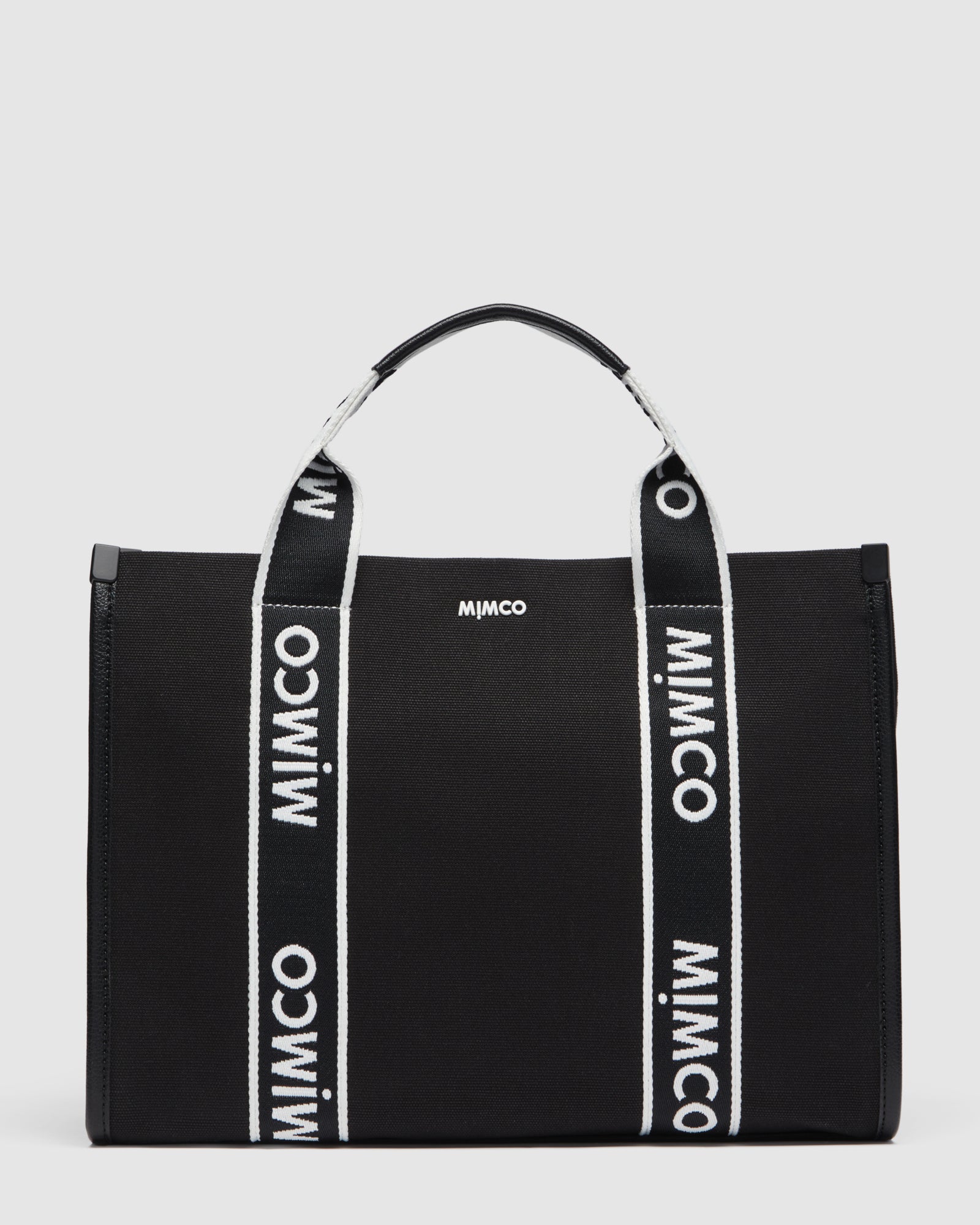 Stevie Tote Bag - Black White